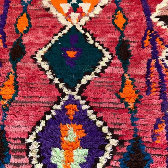 Antique berber Vintage Runner - Hand-Knotted rug 2,11x7,7ft - Picture 6 of 6